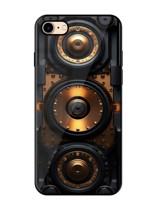 Sound Box Glossy Metal Phone Cover for Apple Iphone 7