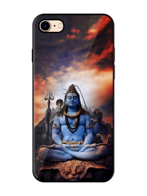 Jai Jai Shiv Glossy Metal Phone Cover for Apple Iphone 7 Zapvi