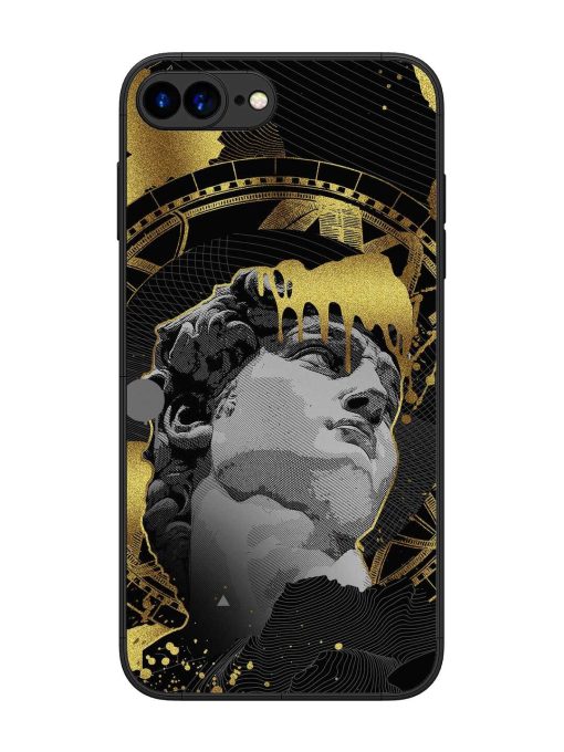 Roman Face Glossy Metal Phone Cover for Apple Iphone 7 Plus Zapvi