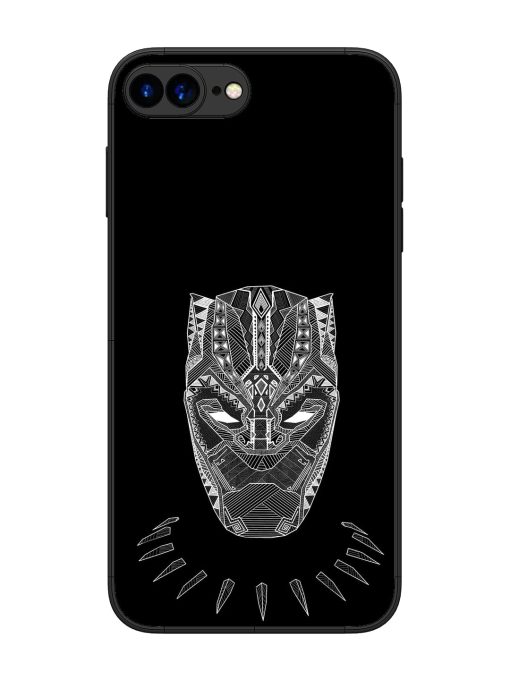 Fictional Art Glossy Metal Phone Cover for Apple Iphone 7 Plus Zapvi