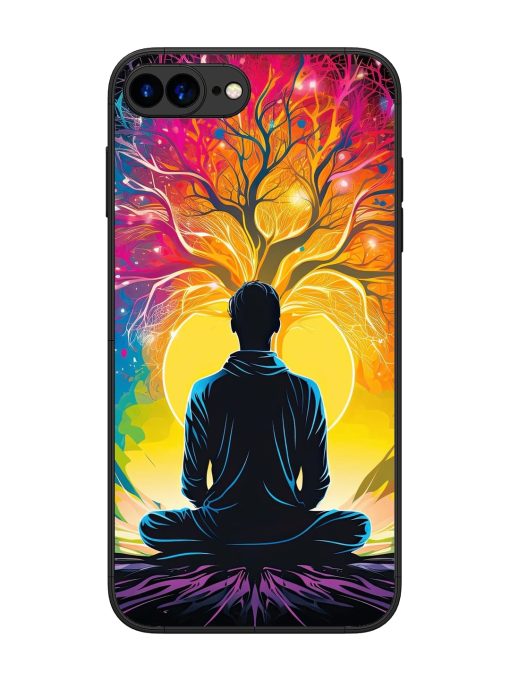 Mind Colourful Glossy Metal Phone Cover for Apple Iphone 7 Plus