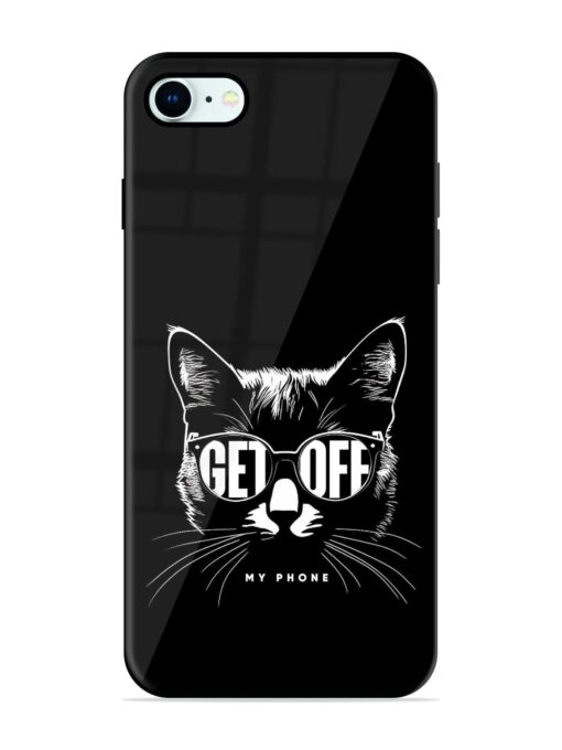 Get Off Glossy Metal TPU Phone Cover for Apple Iphone 8 Zapvi