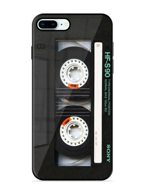 Sony Hf-S90 Cassette Glossy Metal Phone Cover for Apple Iphone 8 Plus Zapvi