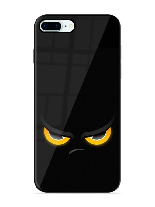 Scary Yellow Eye Glossy Metal TPU Phone Cover for Apple Iphone 8 Plus Zapvi