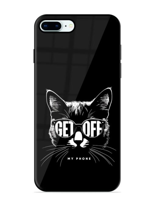 Get Off Glossy Metal TPU Phone Cover for Apple Iphone 8 Plus Zapvi