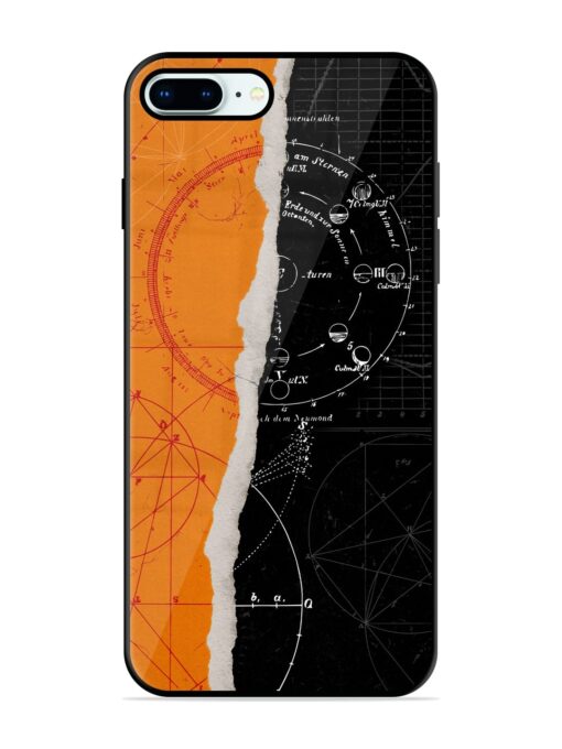 Planning Zoning Glossy Metal Phone Cover for Apple Iphone 8 Plus Zapvi