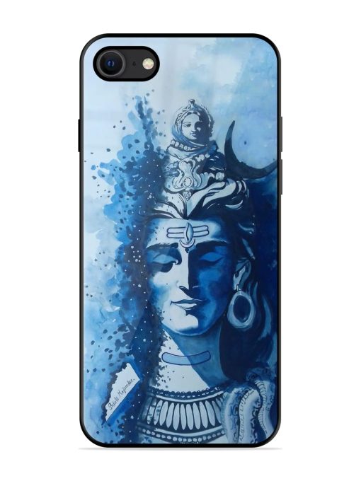 Shiv Art Glossy Metal Phone Cover for Apple Iphone Se (2020) Zapvi