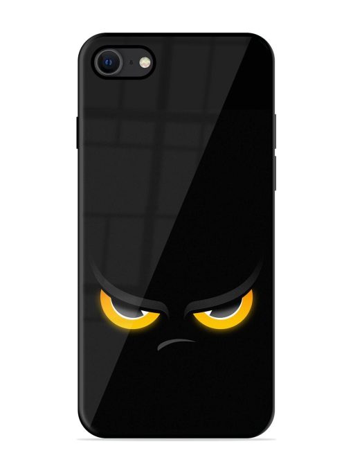 Scary Yellow Eye Glossy Metal TPU Phone Cover for Apple Iphone Se (2020) Zapvi