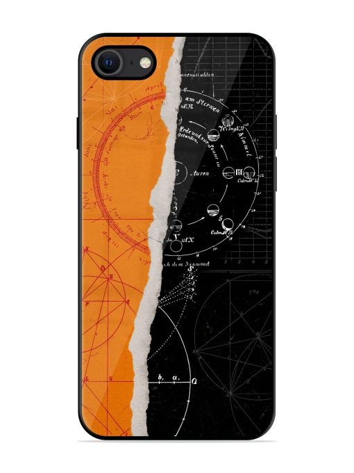 Planning Zoning Glossy Metal Phone Cover for Apple Iphone Se (2020)