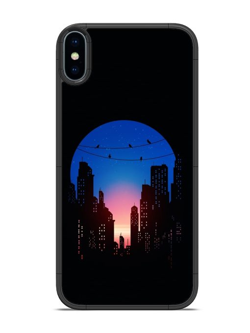 Minima City Vibe Glossy Metal Phone Cover for Apple Iphone X