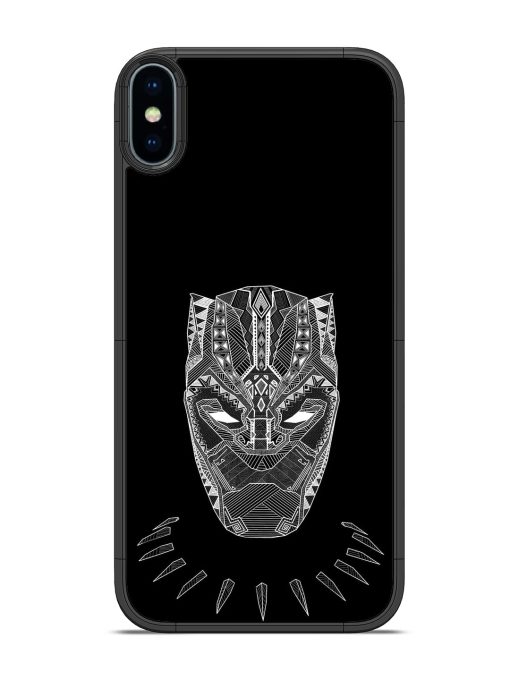 Fictional Art Glossy Metal Phone Cover for Apple Iphone X