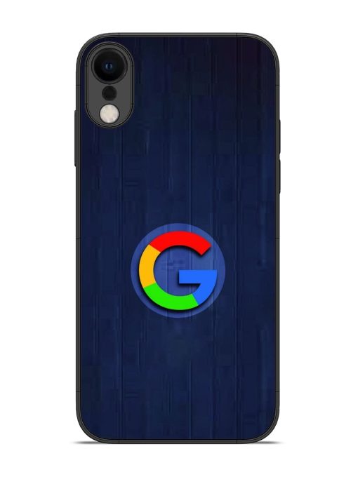 Google Logo Printed Glossy Metal TPU Phone Cover for Apple Iphone Xr