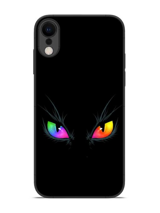 Cat Eyes Glossy Metal Phone Cover for Apple Iphone Xr