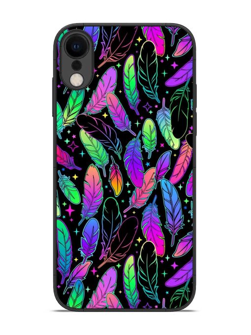 Bright Multi Colored Seamless Glossy Metal Phone Cover for Apple Iphone Xr