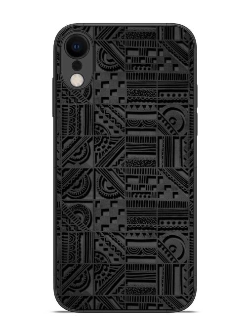 Seamless Pattern Glossy Metal Phone Cover for Apple Iphone Xr