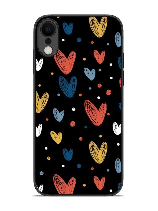 Happy Valentines Day Glossy Metal TPU Phone Cover for Apple Iphone Xr