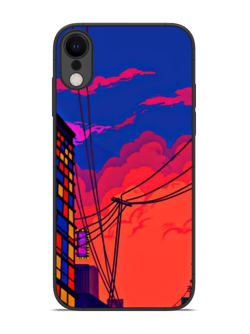 Sky At Morning Glossy Metal Phone Cover for Apple Iphone Xr