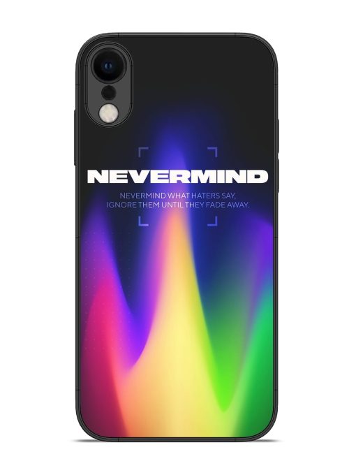 Nevermind Glossy Metal Phone Cover for Apple Iphone Xr Zapvi