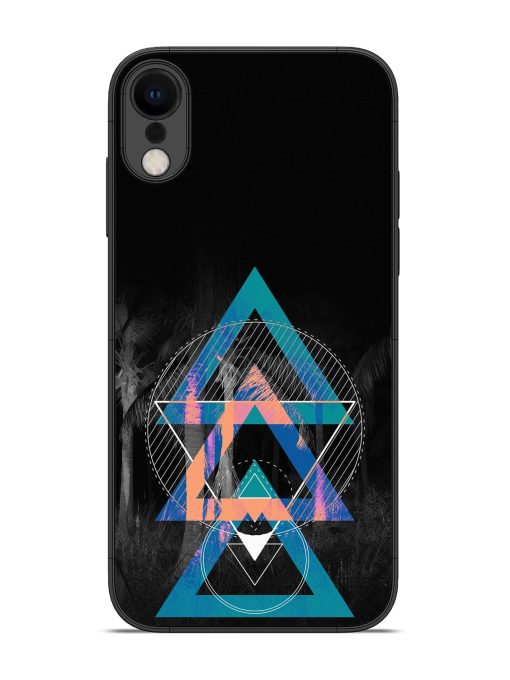 Indie Cross Glossy Metal Phone Cover for Apple Iphone Xr