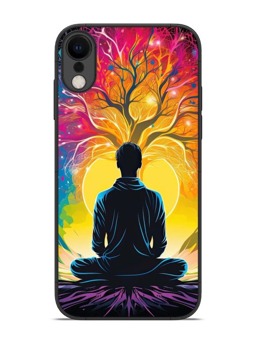 Mind Colourful Glossy Metal Phone Cover for Apple Iphone Xr