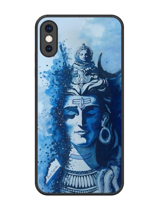 Shiv Art Glossy Metal Phone Cover for Apple Iphone Xs Max Zapvi