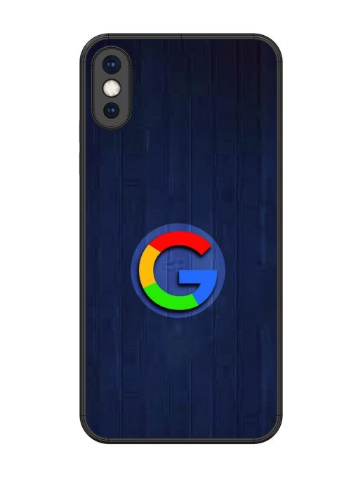 Google Logo Printed Glossy Metal TPU Phone Cover for Apple Iphone Xs Max Zapvi