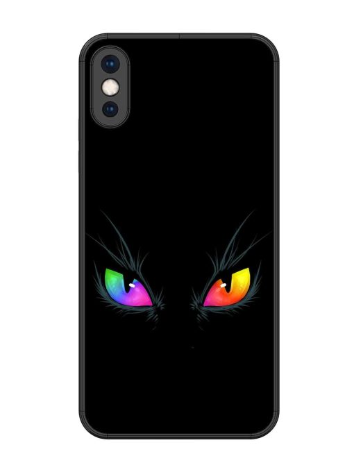 Cat Eyes Glossy Metal Phone Cover for Apple Iphone Xs Max Zapvi