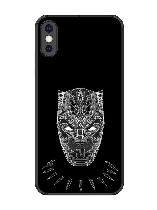 Fictional Art Glossy Metal Phone Cover for Apple Iphone Xs Max Zapvi