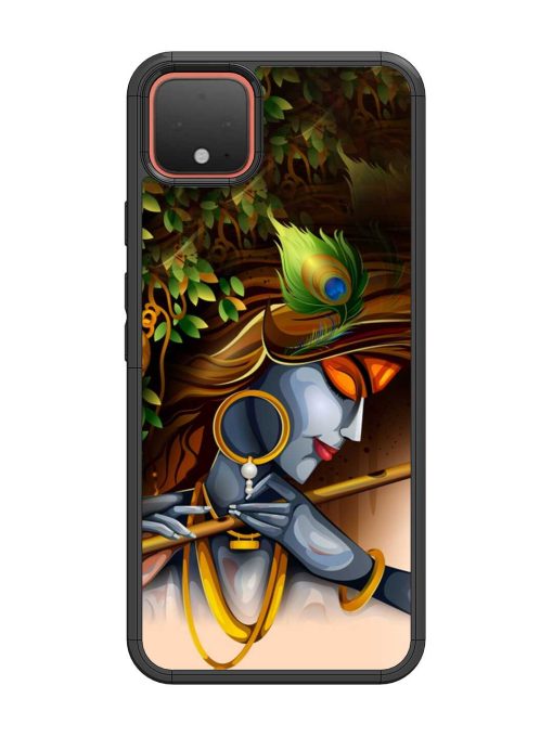 Krishna Glossy Metal Phone Cover for Google Pixel 4 Zapvi