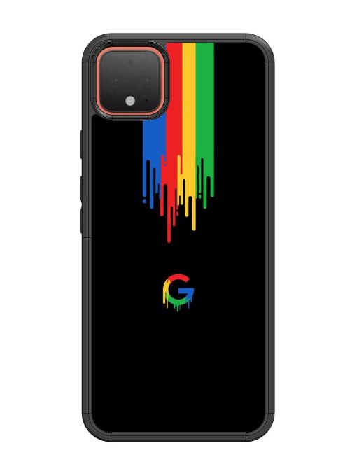 Google Logo Glossy Metal Phone Cover for Google Pixel 4 Zapvi