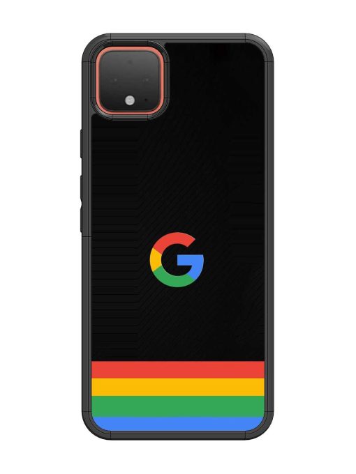 Google Logo Art Glossy Metal Phone Cover for Google Pixel 4