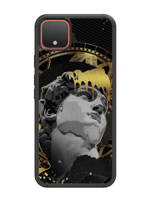 Roman Face Glossy Metal Phone Cover for Google Pixel 4 Zapvi