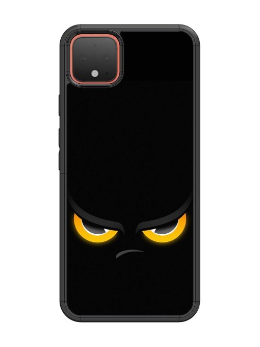 Scary Yellow Eye Glossy Metal TPU Phone Cover for Google Pixel 4 Zapvi