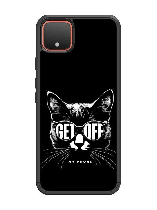 Get Off Glossy Metal TPU Phone Cover for Google Pixel 4 Zapvi