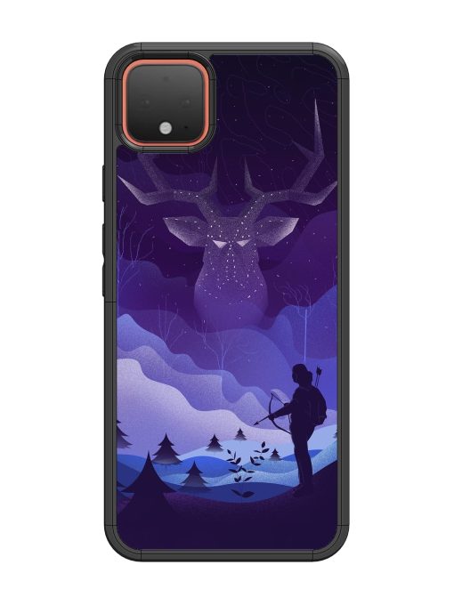 Deer Forest River Glossy Metal Phone Cover for Google Pixel 4 Zapvi