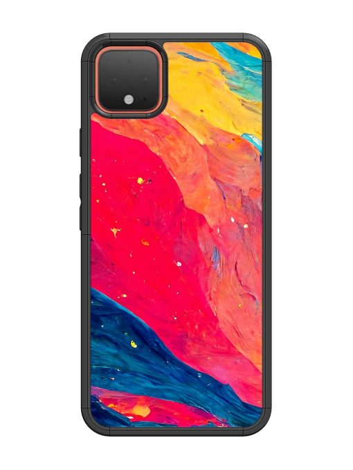 Starry Night Glossy Metal Phone Cover for Google Pixel 4 Zapvi