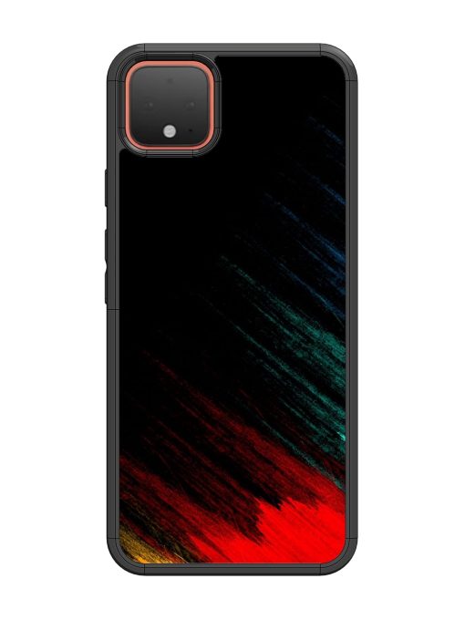 Color Pattern Glossy Metal Phone Cover for Google Pixel 4