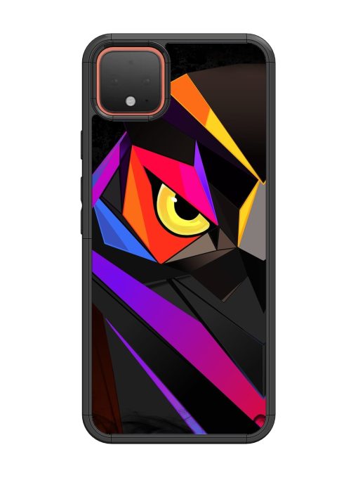 Wpap Owl Glossy Metal Phone Cover for Google Pixel 4 Zapvi