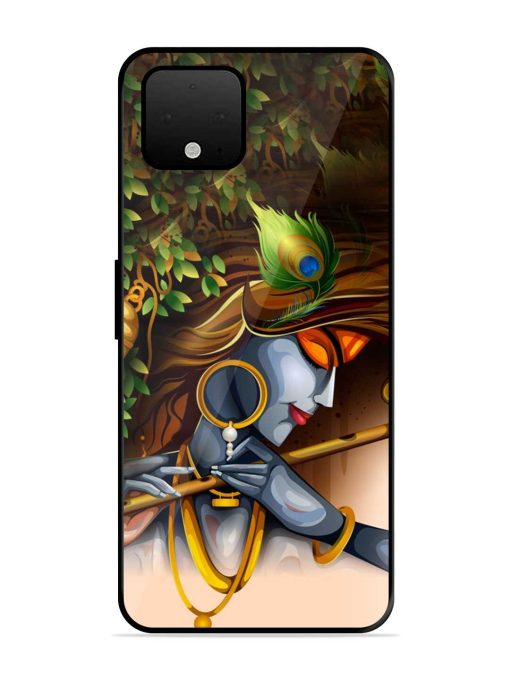 Krishna Glossy Metal Phone Cover for Google Pixel 4 Xl Zapvi