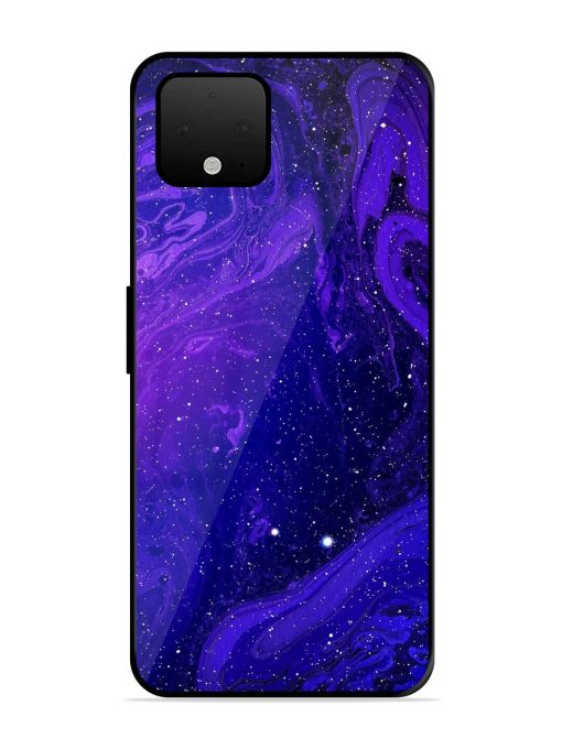 Galaxy Acrylic Abstract Art Glossy Metal Phone Cover for Google Pixel 4 Xl Zapvi