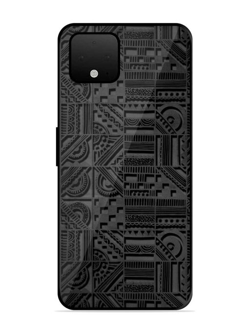 Seamless Pattern Glossy Metal Phone Cover for Google Pixel 4 Xl Zapvi