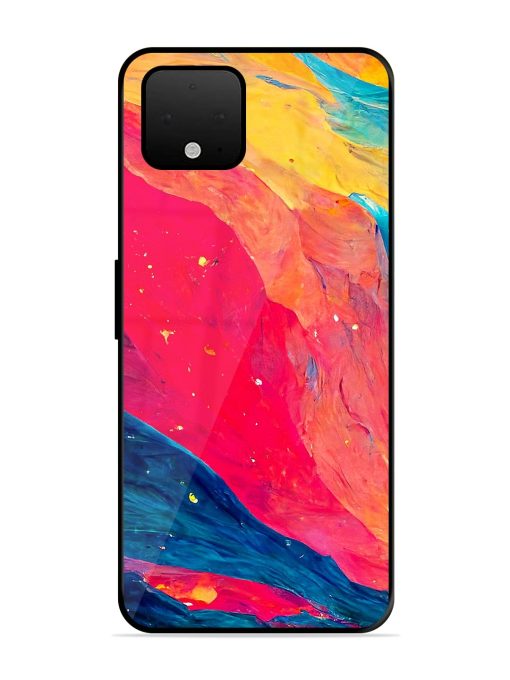 Starry Night Glossy Metal Phone Cover for Google Pixel 4 Xl Zapvi