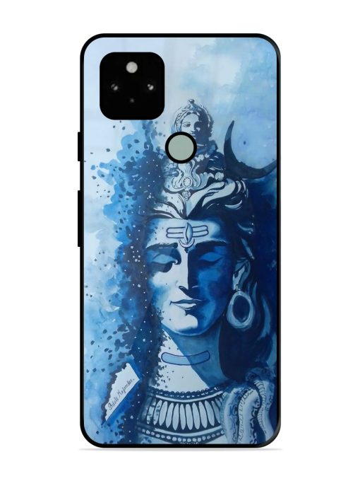 Shiv Art Glossy Metal Phone Cover for Google Pixel 5 Zapvi