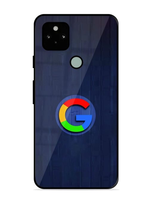 Google Logo Printed Glossy Metal TPU Phone Cover for Google Pixel 5 Zapvi