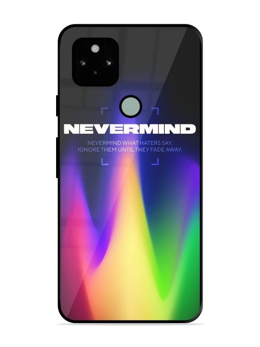 Nevermind Glossy Metal Phone Cover for Google Pixel 5 Zapvi