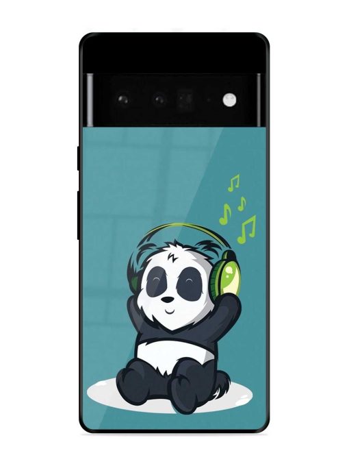 Music Panda Glossy Metal Phone Cover for Google Pixel 6 Pro Zapvi