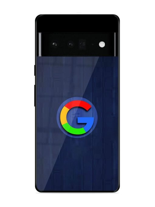 Google Logo Printed Glossy Metal TPU Phone Cover for Google Pixel 6 Pro Zapvi