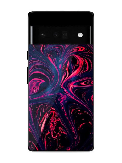 Abstract Background Glossy Metal Phone Cover for Google Pixel 6 Pro Zapvi