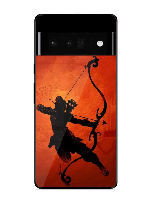 Illustration Lord Rama Glossy Metal Phone Cover for Google Pixel 6 Pro Zapvi