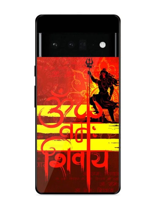 Illustration Lord Shiva Glossy Metal TPU Phone Cover for Google Pixel 6 Pro Zapvi